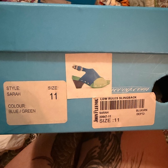 Fluevog slingbacks size 11 - Picture 5 of 5